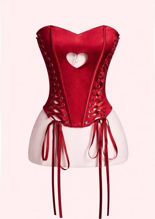 Ръчно изработен корсет с форма на сърце от Свети Валентин