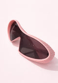 Load image into Gallery viewer, Pink Futuristic Shield Sunglasses