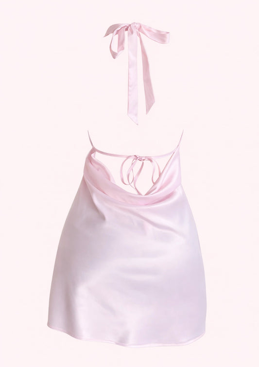 Champagne Satin Dress
