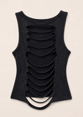 Load image into Gallery viewer, Rebel Cutout Tank Top