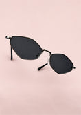 Load image into Gallery viewer, Slim Metal Sunglasses with Dark Lenses