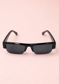 Load image into Gallery viewer, Black Shield Sunglasses