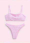 Load image into Gallery viewer, Pink Stardust Bikini Set