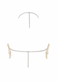 Заредете изображението в програмата за преглед на галерия, Bra with pearl-like beads on a white background