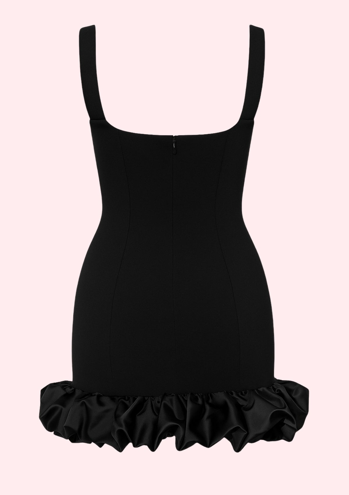 Noir Ruffle Dress