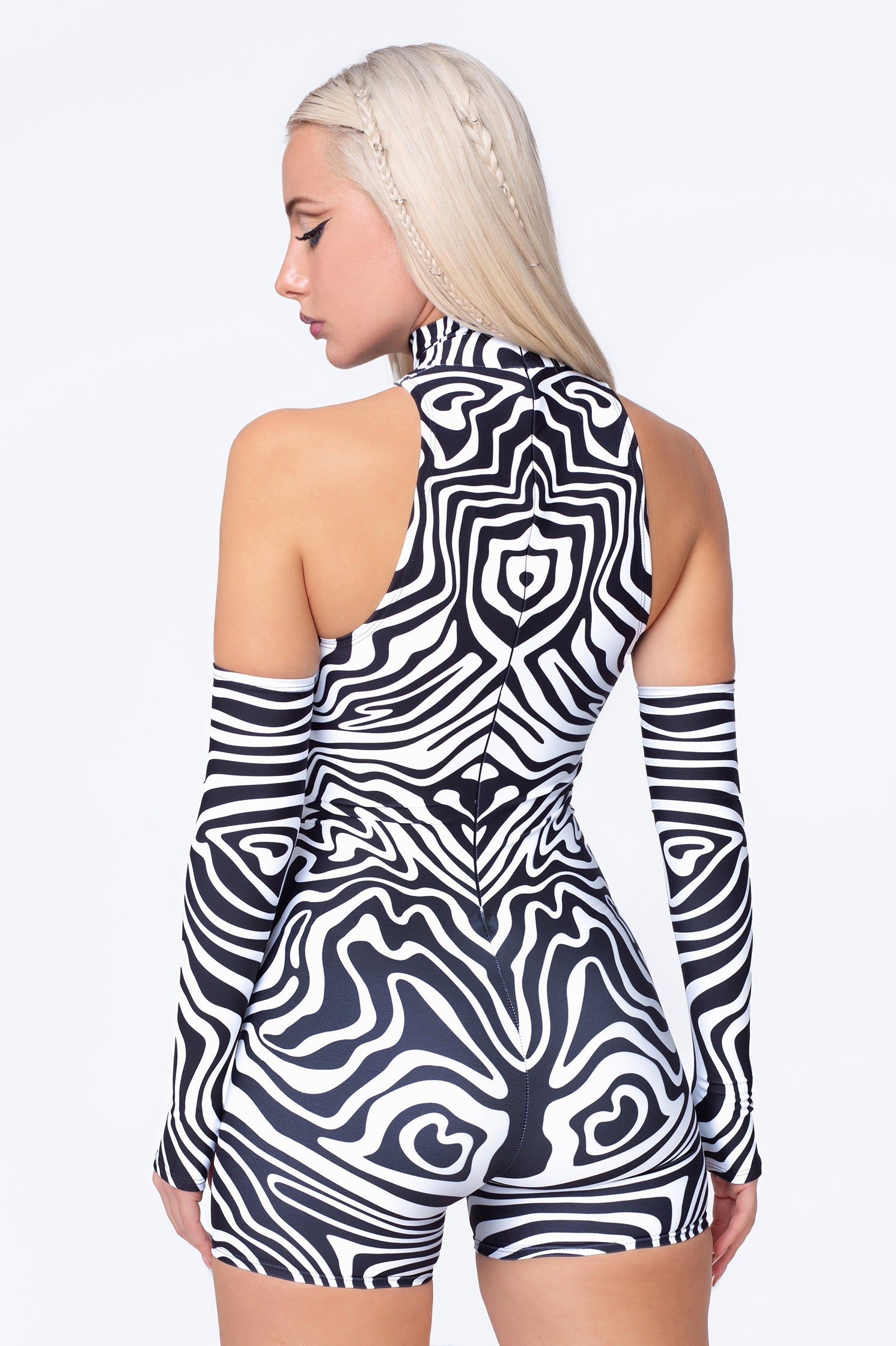 Badinka Techtonic Keyhole Romper