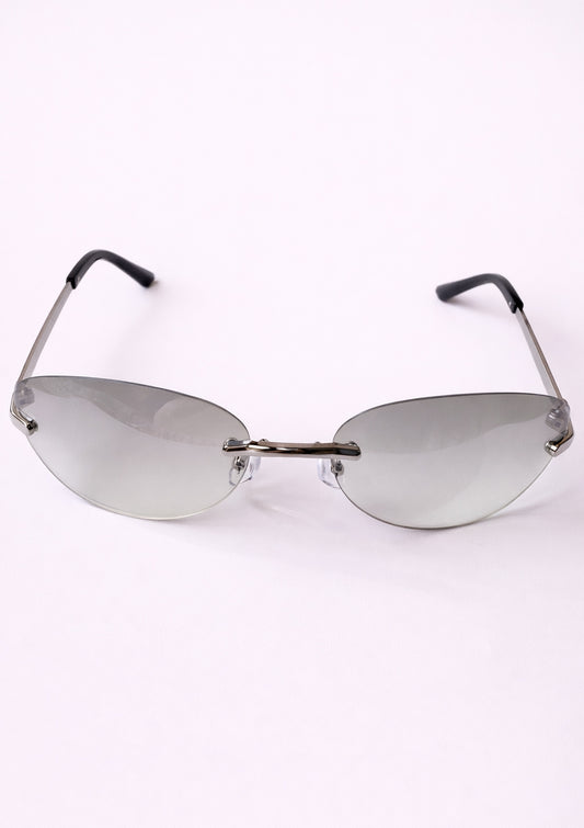 Ретро овални очила без рамка