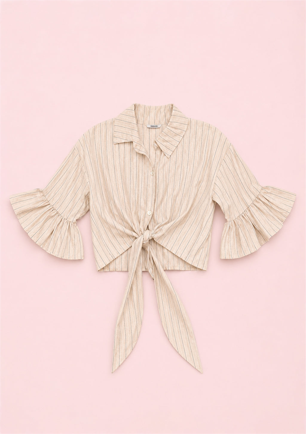 Striped Linen Co-Ord Set