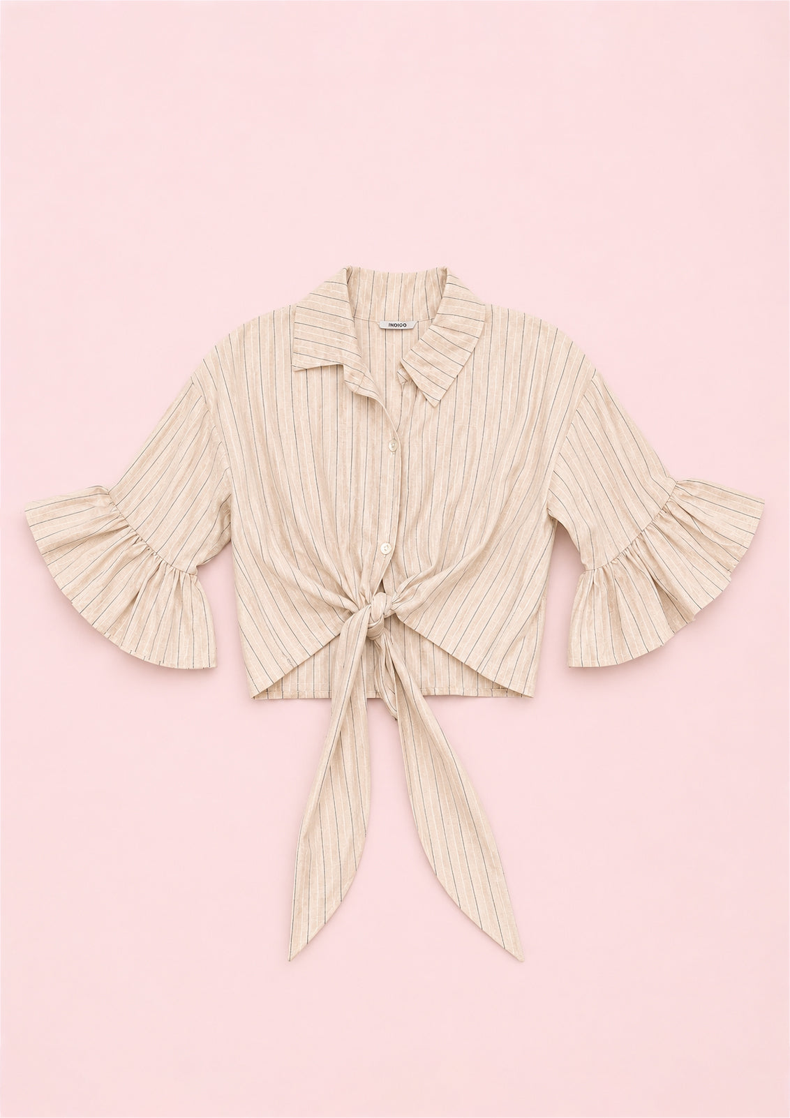 Striped Linen Co-Ord Set