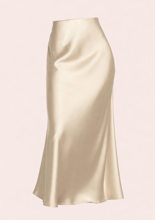 Пола с цвят на шампанско