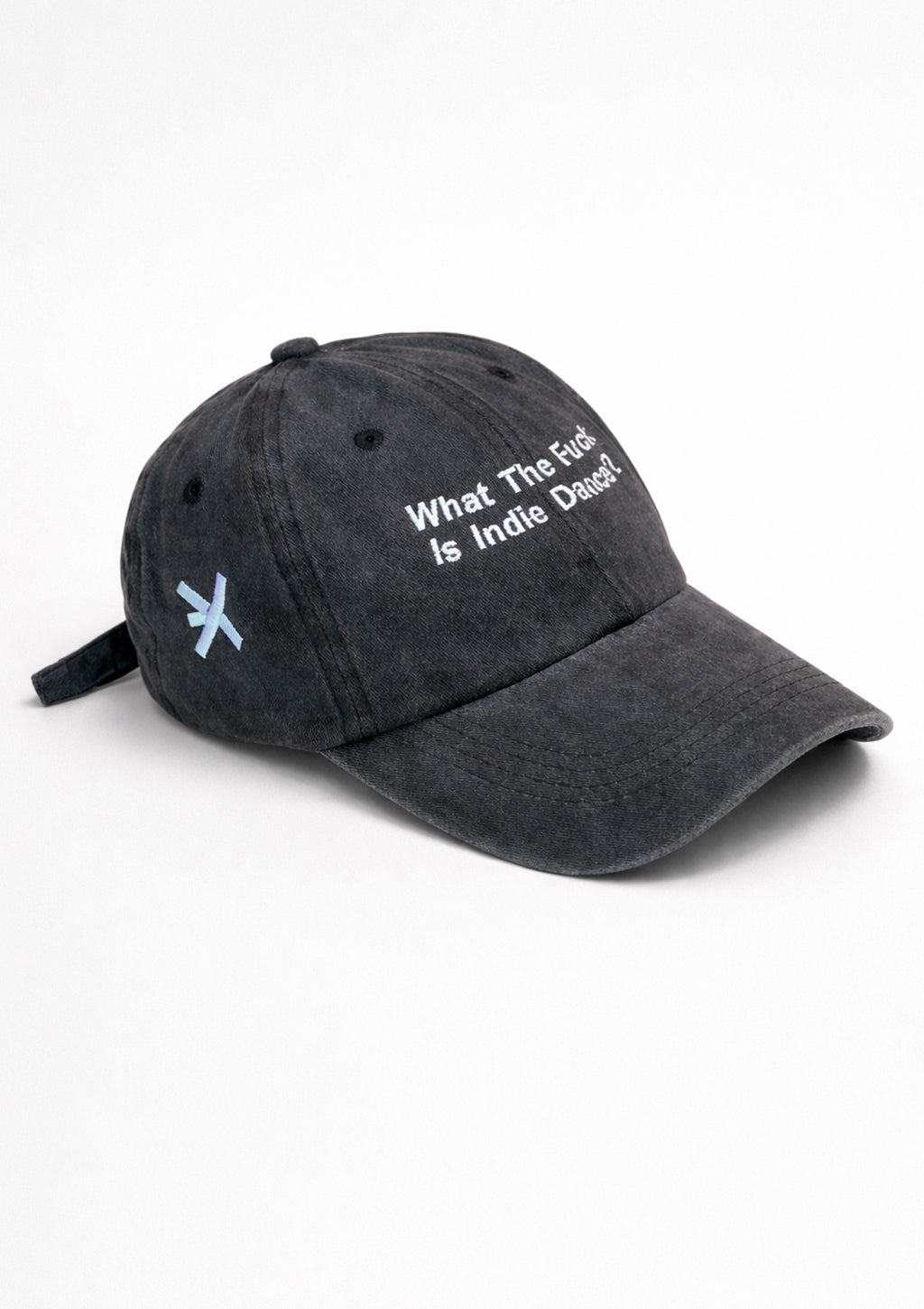 "What The Fuck Is Indie Dance" Exe Clothing Cap