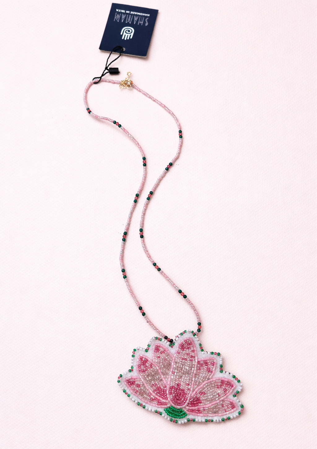 Shaman Ibiza Lotus Handmade Necklace