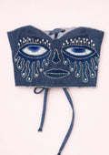 Shaman Ibiza Handmade Denim Corset