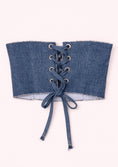 Заредете изображението в програмата за преглед на галерия, Shaman Ibiza Handmade Denim Corset
