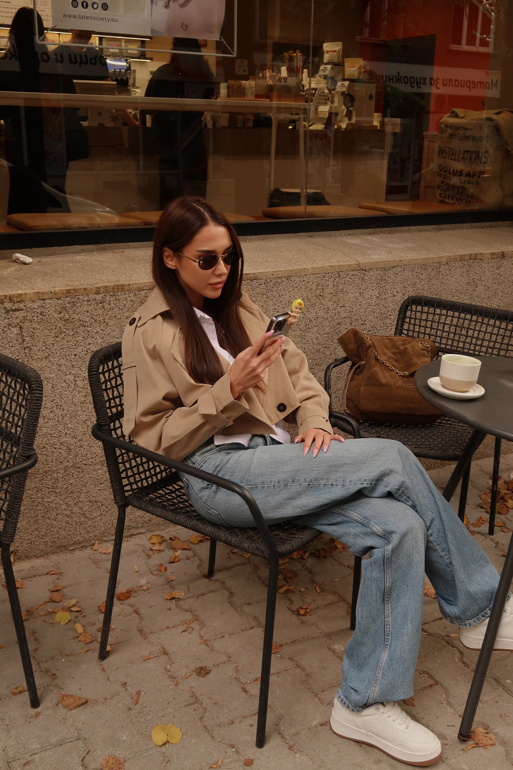 Cropped Icon Trench