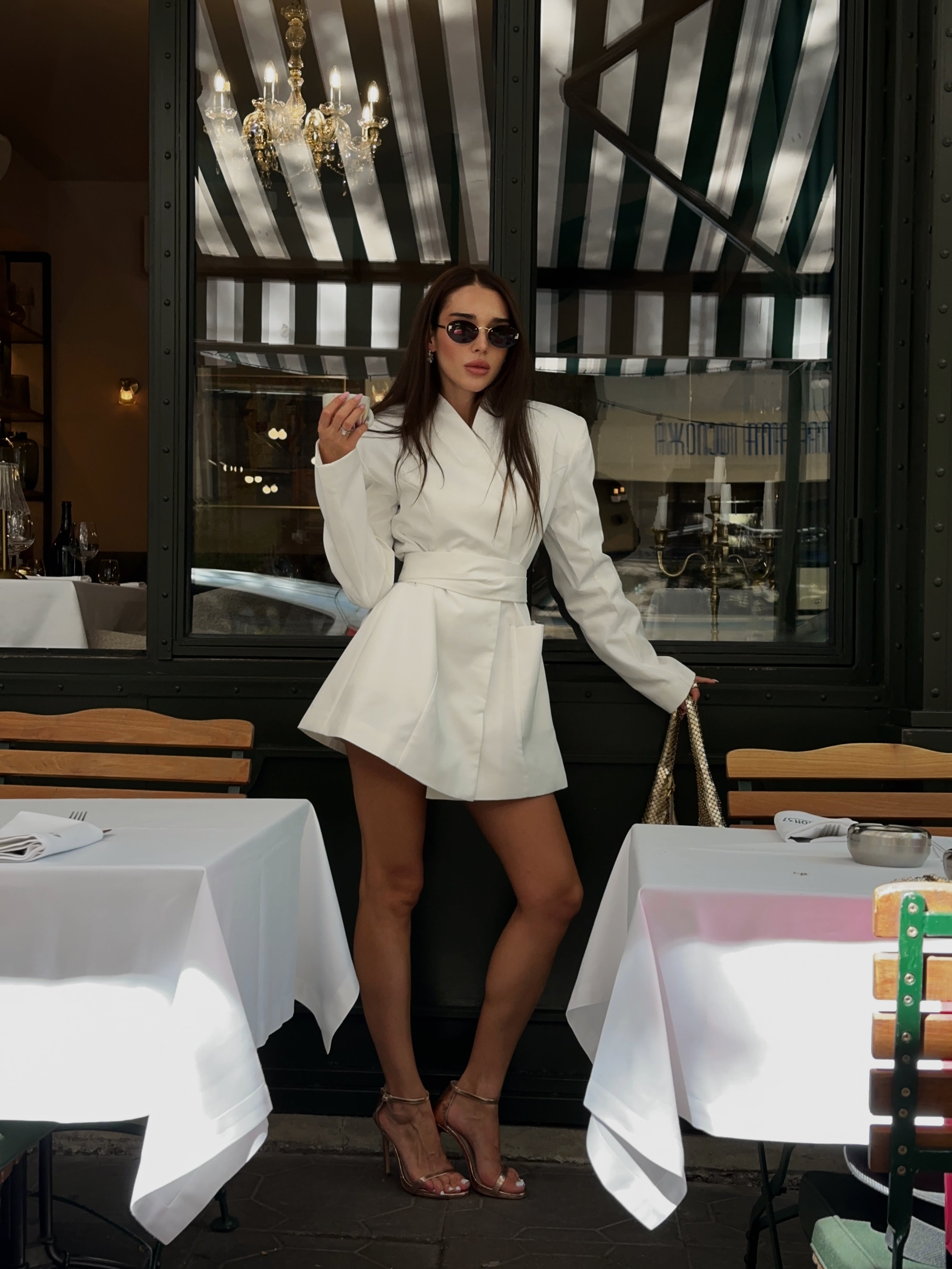 The Bossy White Dress