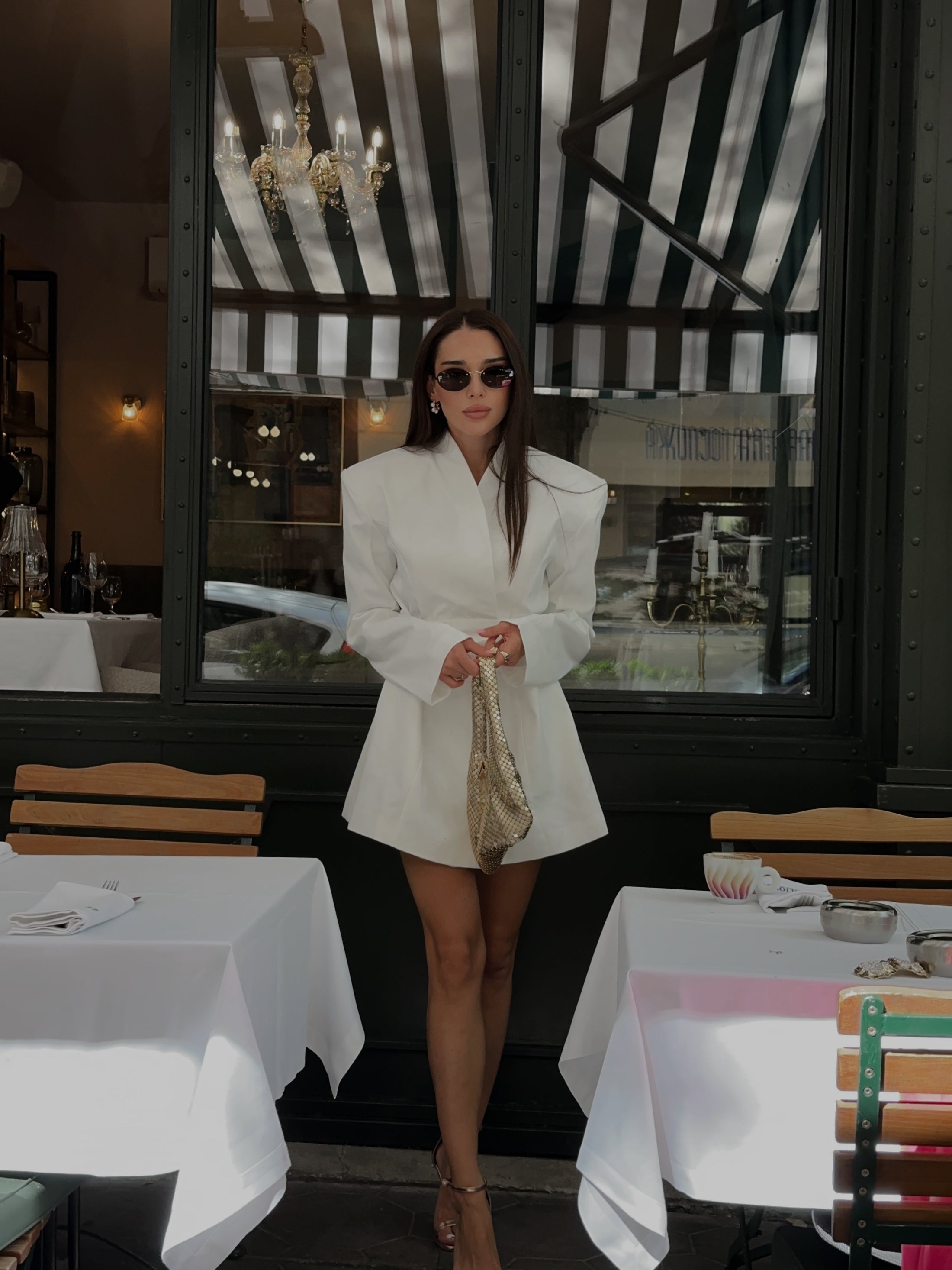 The Bossy White Dress