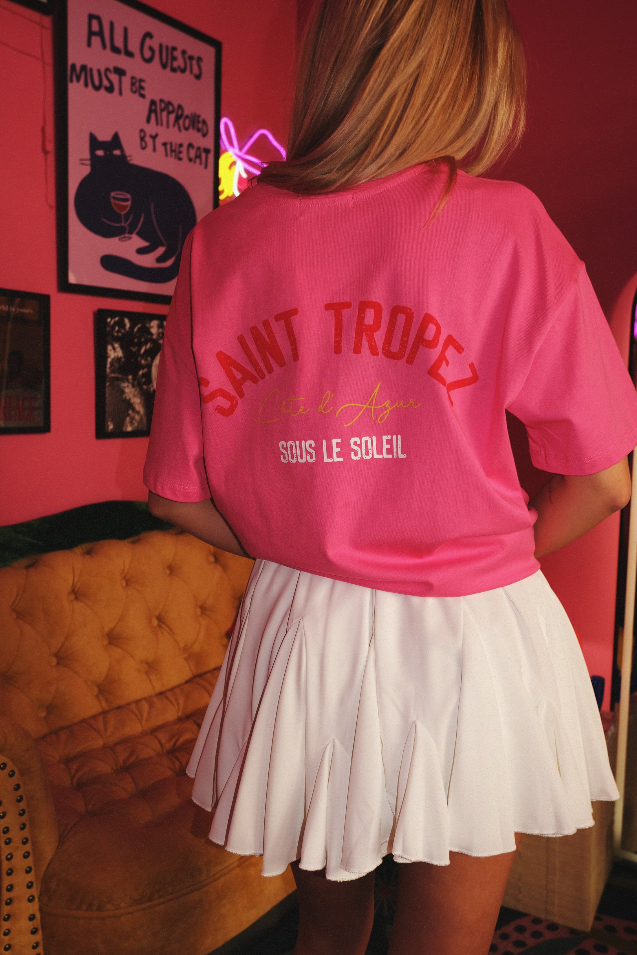 Pink Saint Tropez Tee