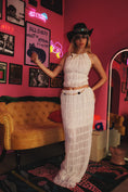 Load image into Gallery viewer, Chic Pleated Lace Halter Set
