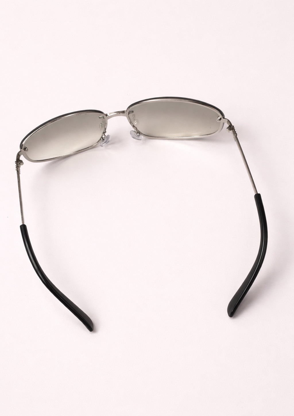 Silver Slim Frame Sunglasses