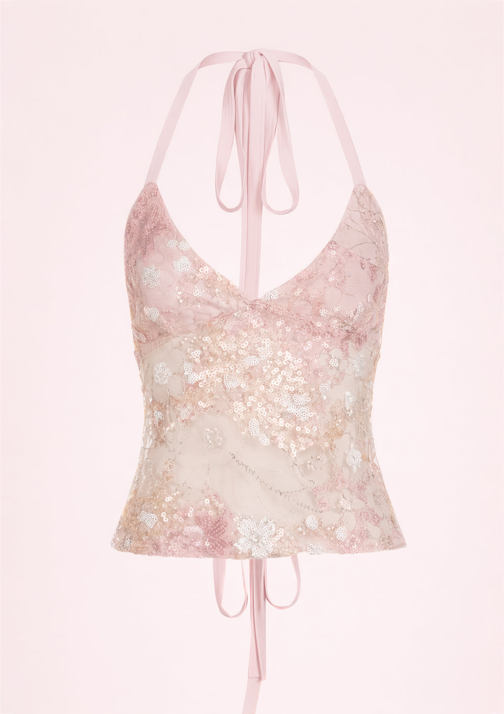Crystal Kiss Halter Top