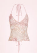Crystal Kiss Halter Top