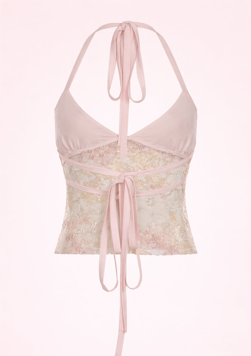 Crystal Kiss Halter Top