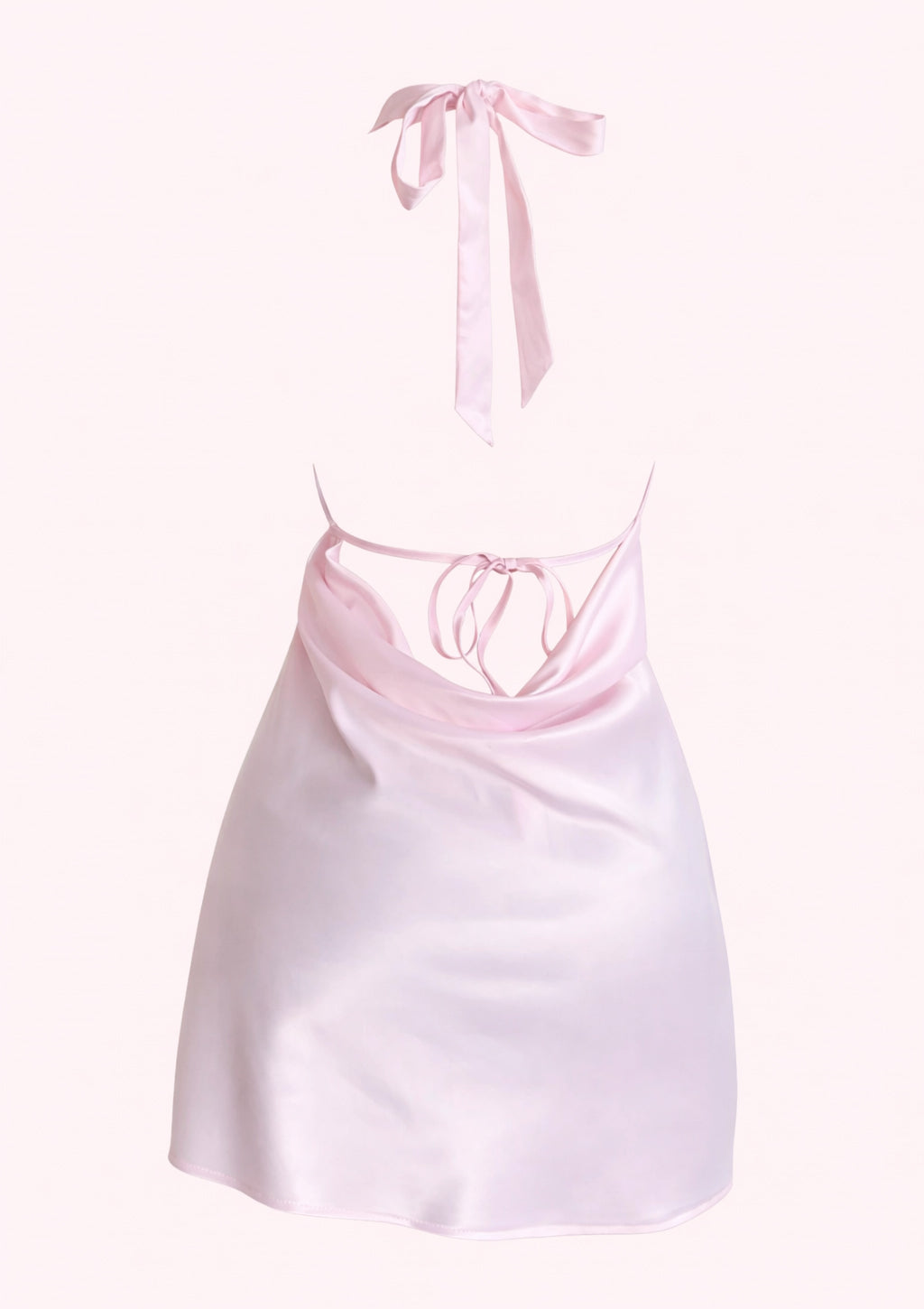 Champagne Satin Dress