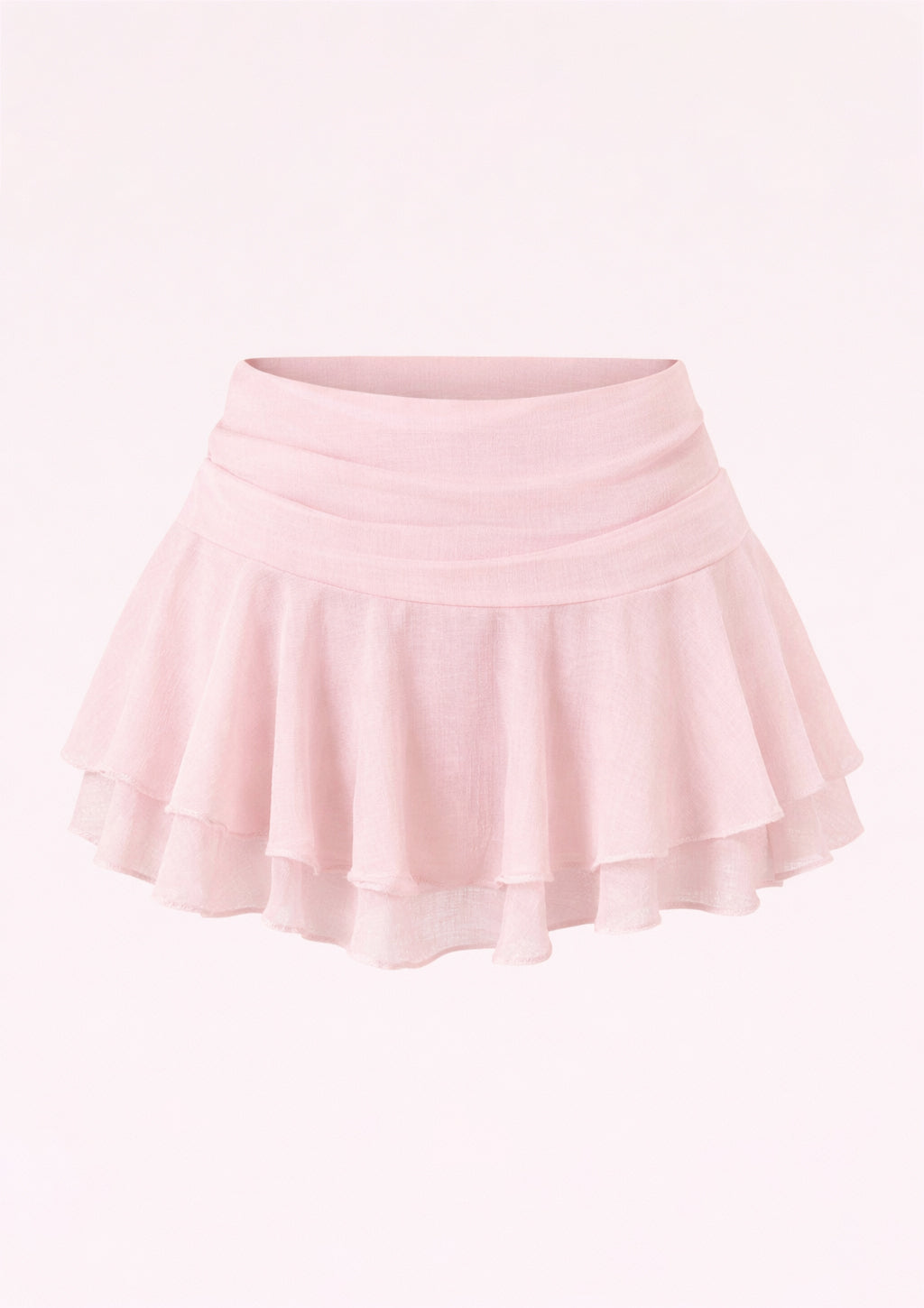 Pink Ballet Mini Skirt
