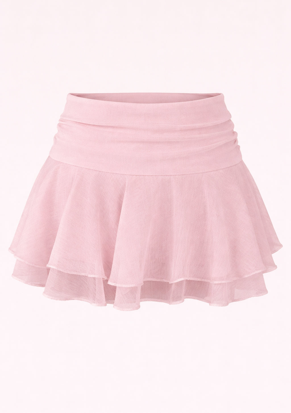 Pink Ballet Mini Skirt