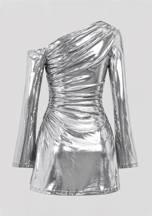 Рокля Silver Chrome