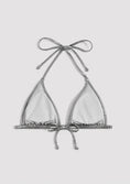 Load image into Gallery viewer, Silver Chrome Bra Top
