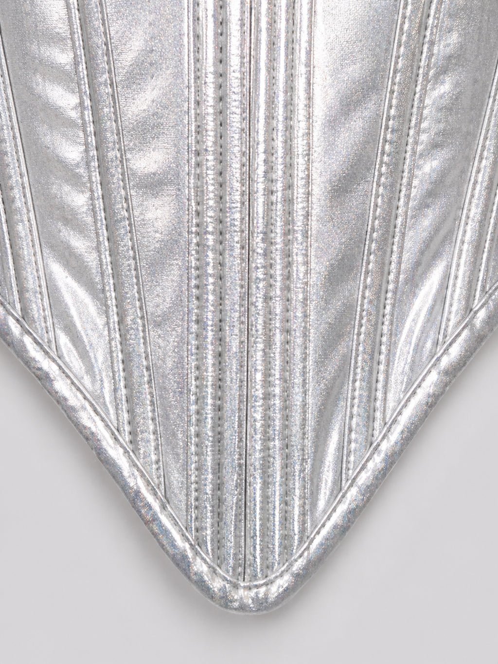 Silver Chrome Corset