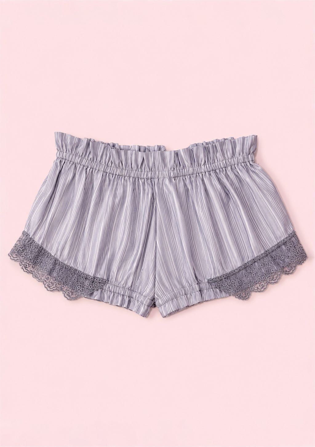 Grey Lace Lounge Set Kalla Clothing