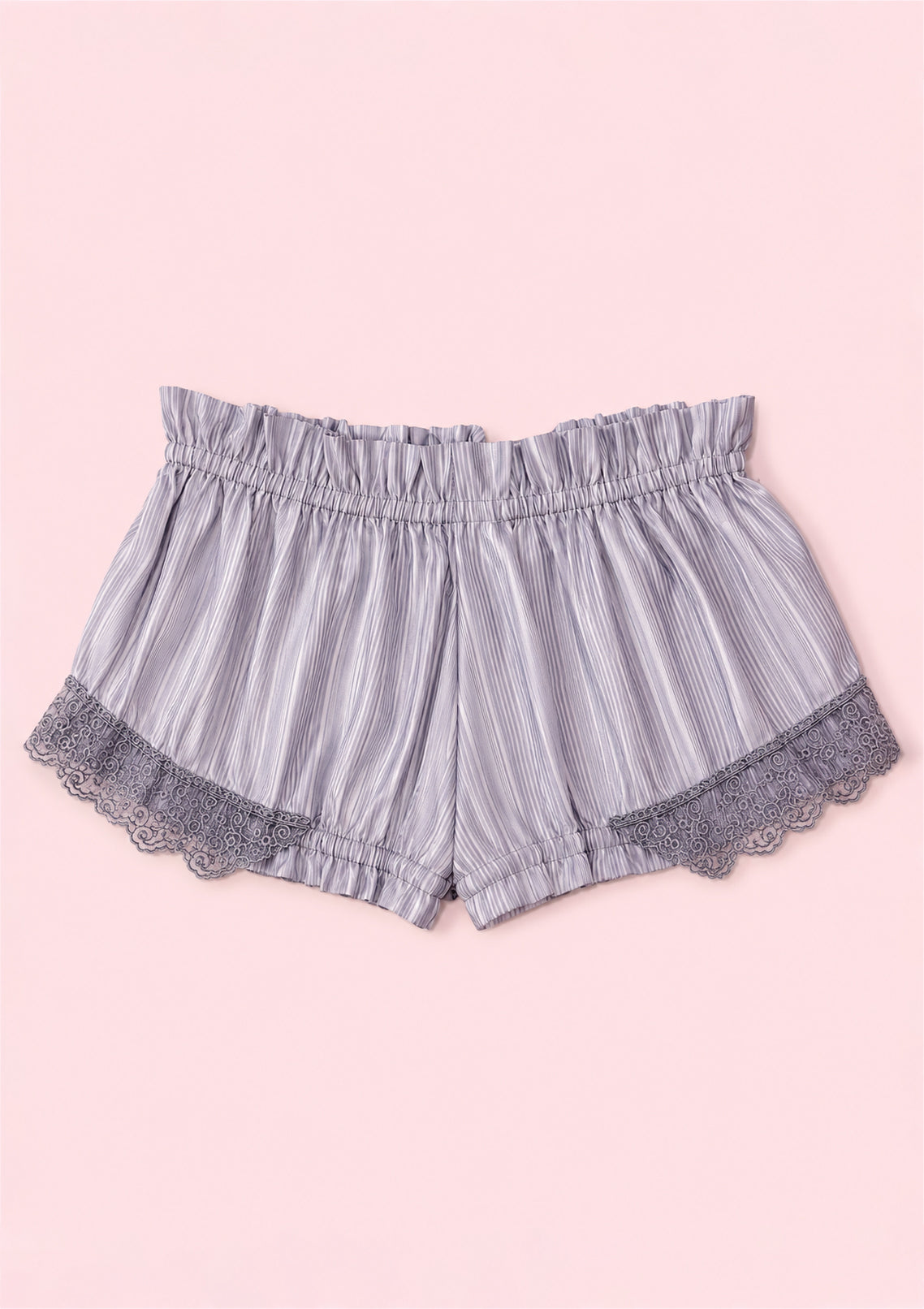 Grey Lace Lounge Set Kalla Clothing