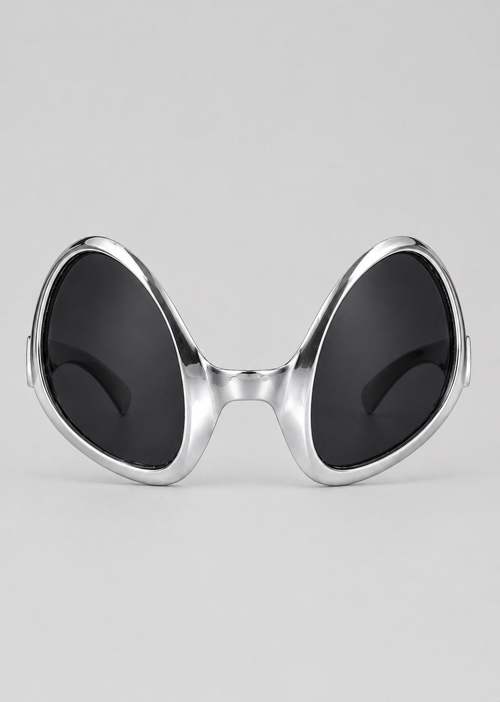 Oval Chrome Sunglasses