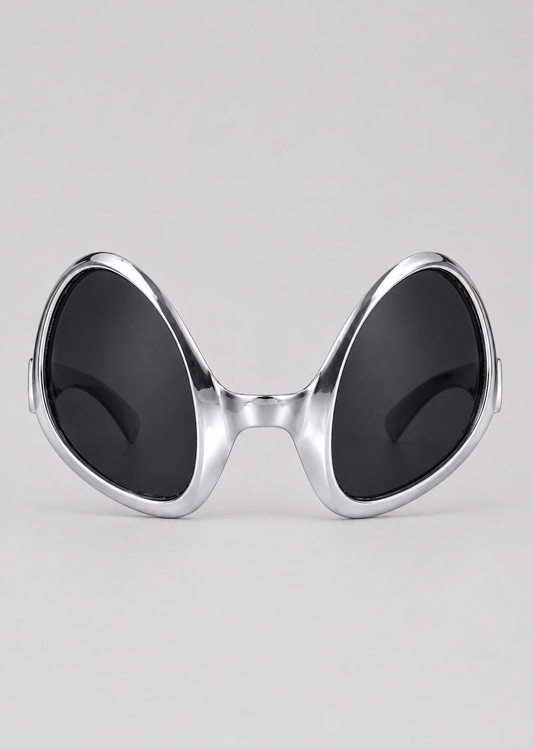 Oval Chrome Sunglasses