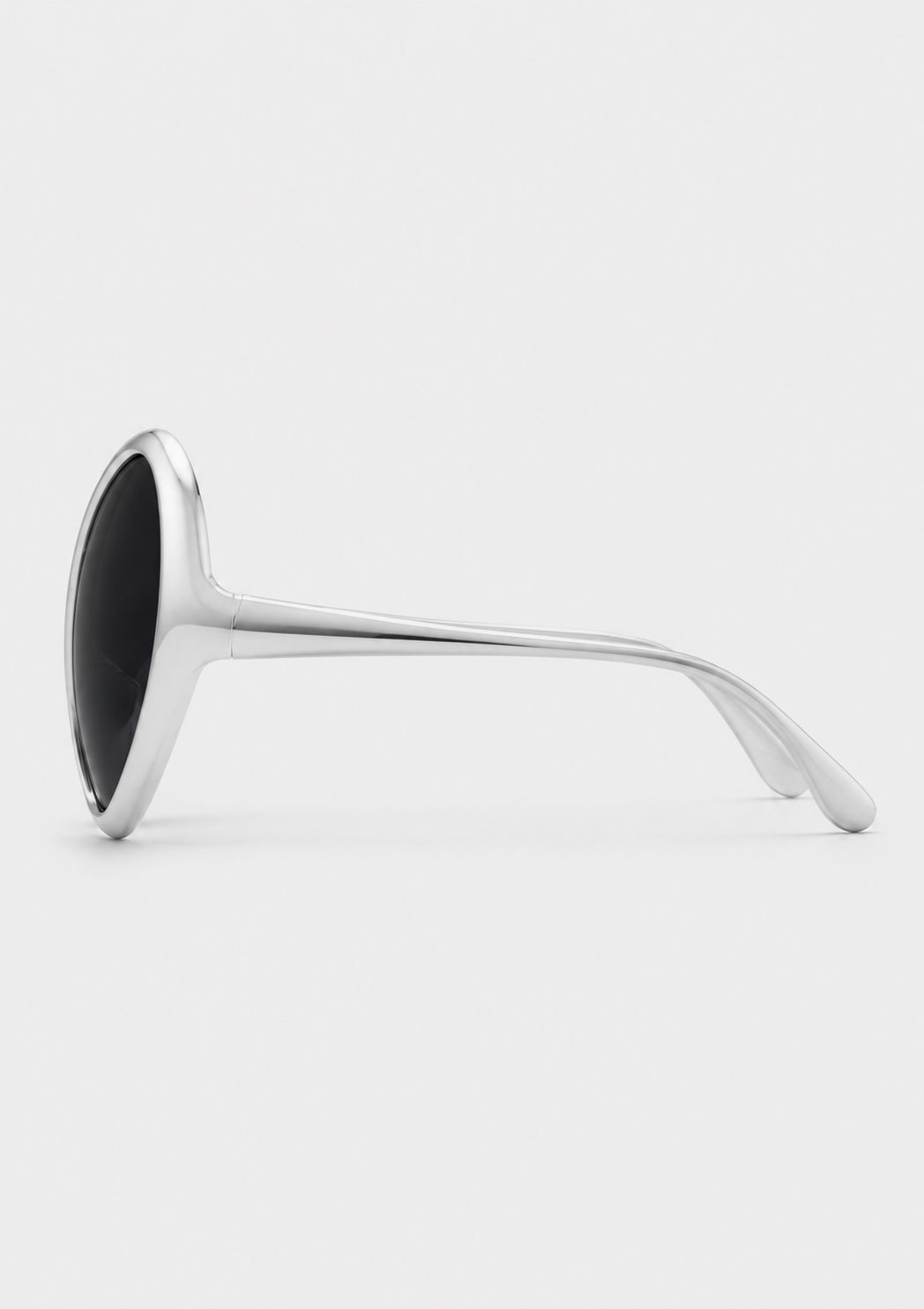 Oval Chrome Sunglasses
