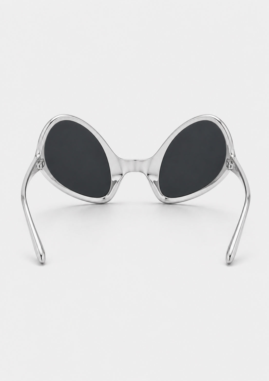 Oval Chrome Sunglasses