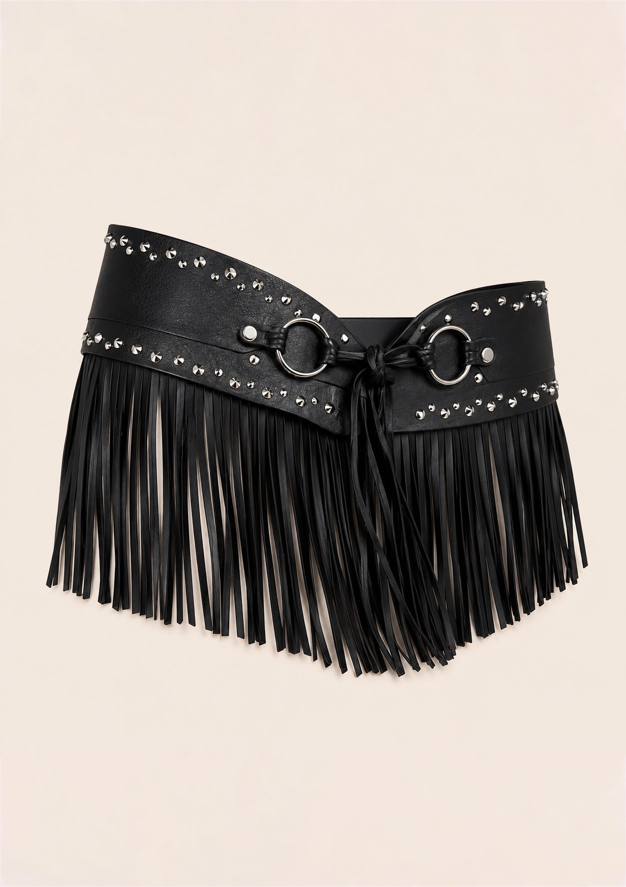 Midnight Fringe Belt
