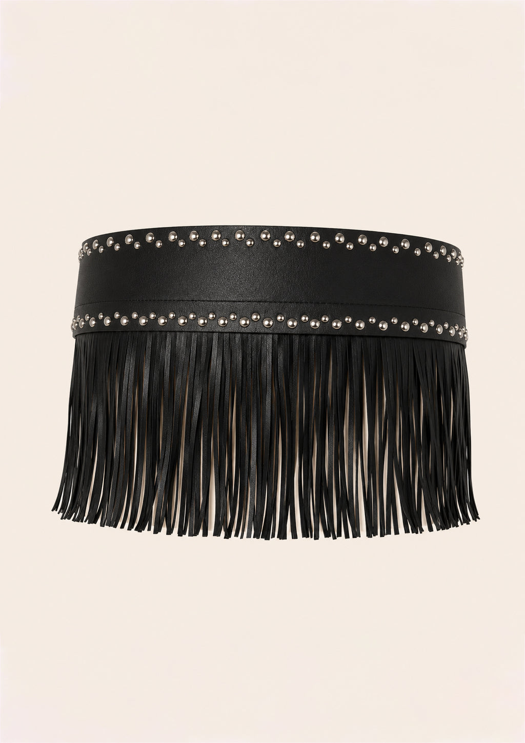 Midnight Fringe Belt