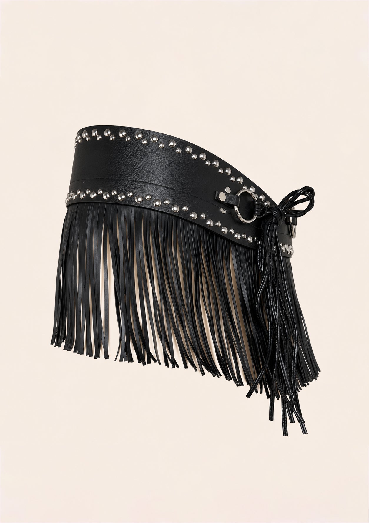 Midnight Fringe Belt