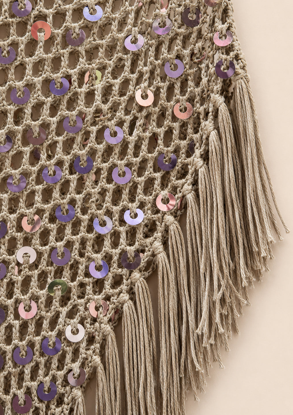 Desert Moon Crochet Poncho