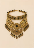 Load image into Gallery viewer, Bohemian Statement Necklace with Black Accents
