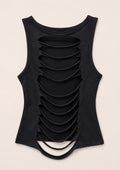 Rebel Cutout Tank Top