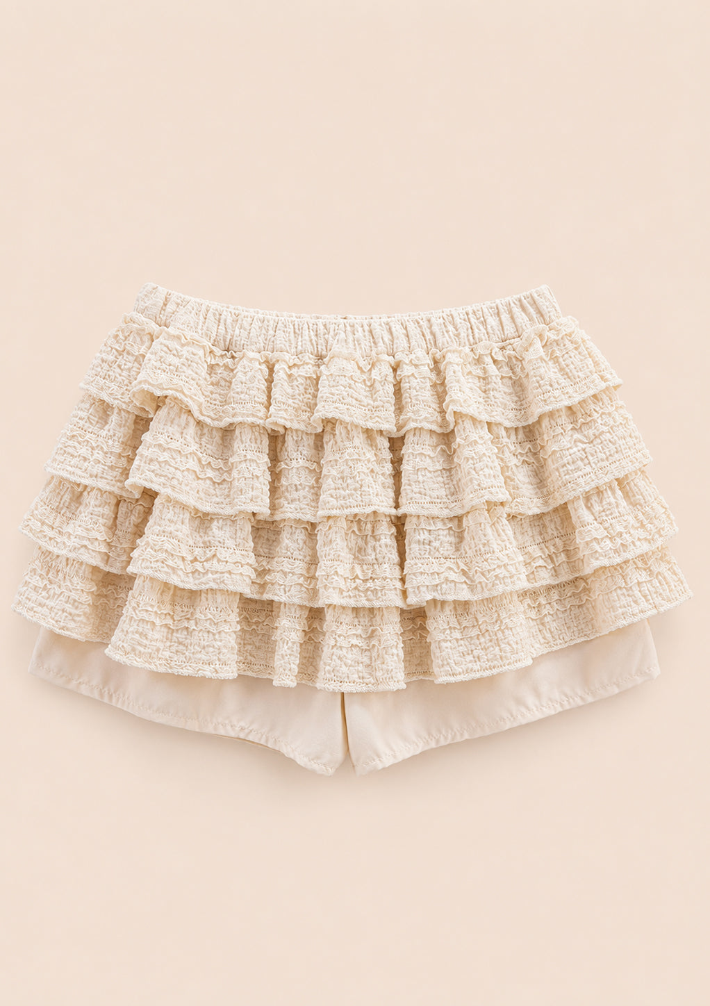 Lace Ruffle Skort