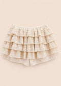 Lace Ruffle Skort