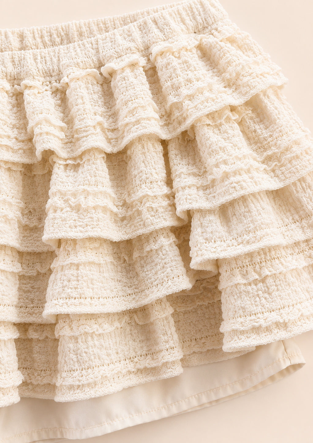 Lace Ruffle Skort