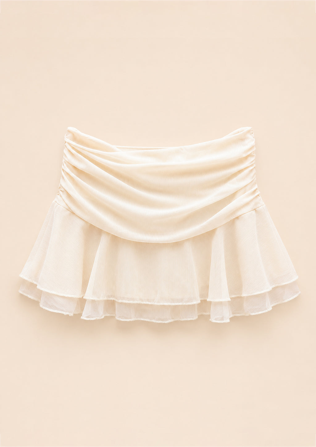 Vanilla Dream Ruffle Skort