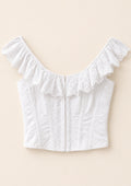 Broderie Corset Top